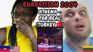 REACTION TO Athena - For Real (Turkey 🇹🇷 Eurovision 2004) | FIRST TIME HEARING