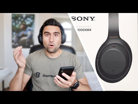 Unboxing the NEW SONY WH-1000XM4 HEADPHONES    Best Noise-Cancelling Headphones  