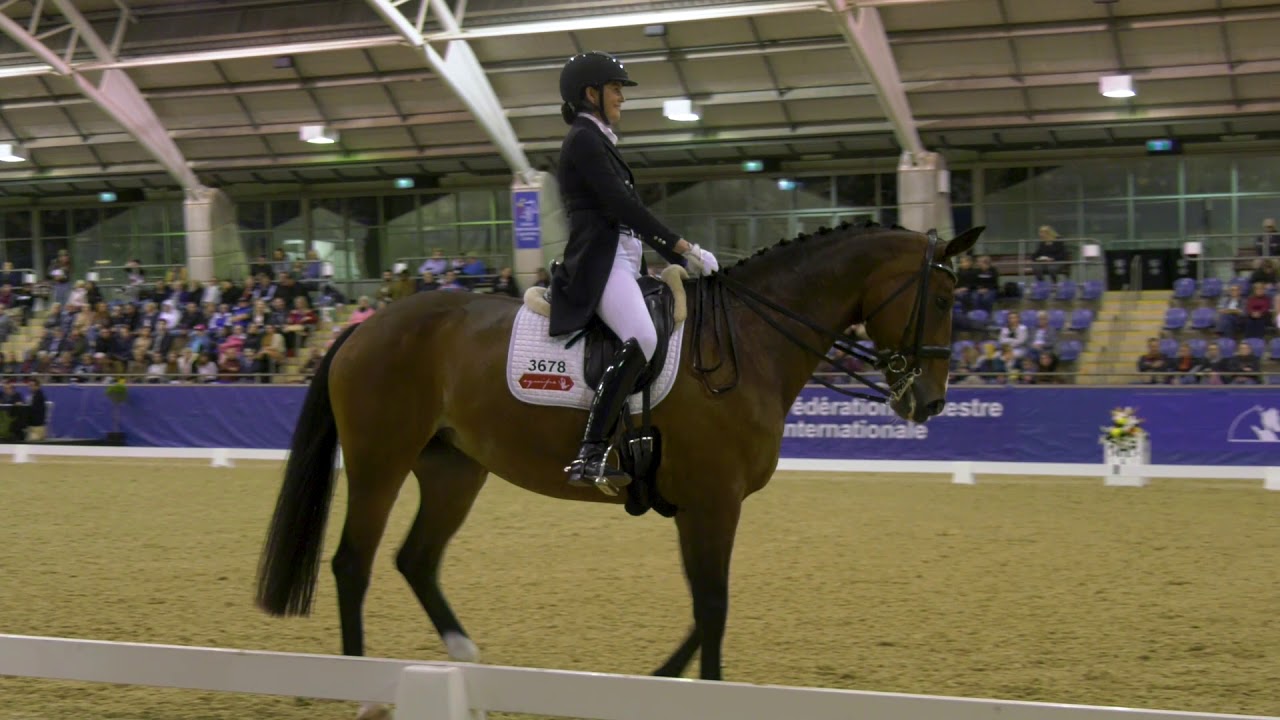 The Sydney CDI Fiona Selby and Tacita 4th Equestrian NSW Grand Prix