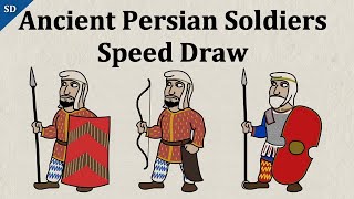Ancient Persian soldiers (speed draw)