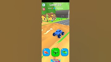 Shape shifting || Go to Max level 33 || iOS and Android || #shortgame
