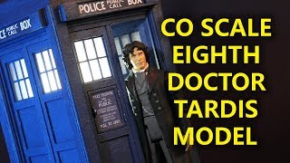 Scratch Built 8th Doctor TARDIS Model