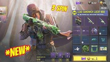 3 spin lead sandwich lucky box in codm | crash-shaman ,m13-vegan warrior ,tai chi poses emote codm