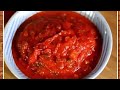 PIZZA SAUCE ( QuicK and Easy ) - HOMEMADE PIZZA SAUCE .