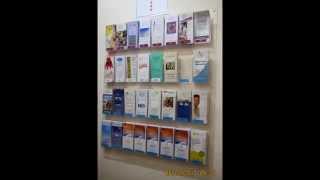 Wall Mounted Brochure Holders by medsouk.com