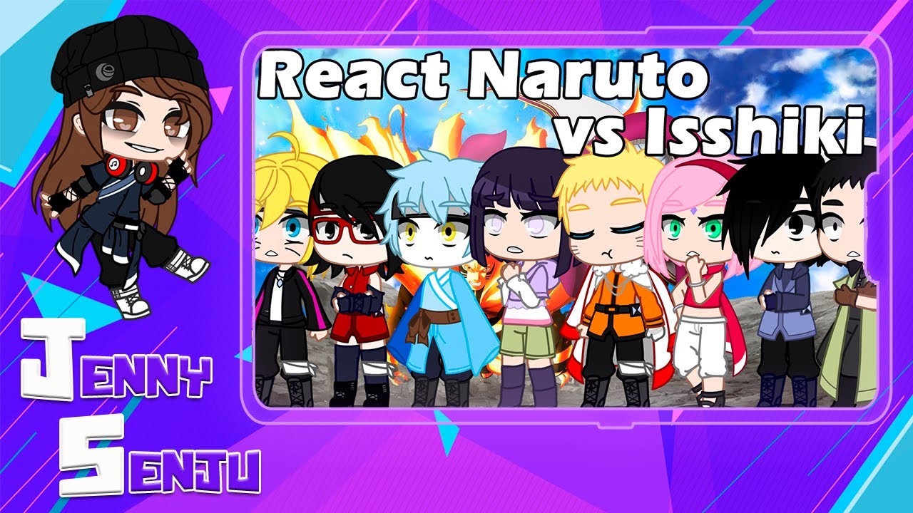 Adultos de Konoha + Time 7 reagindo a luta do Naruto vs Isshiki