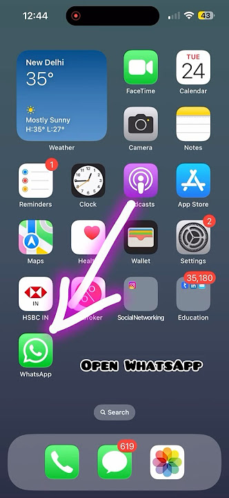 How to SAVE WhatsApp Photos to Your Phone - iPhone #shorts #iphone16