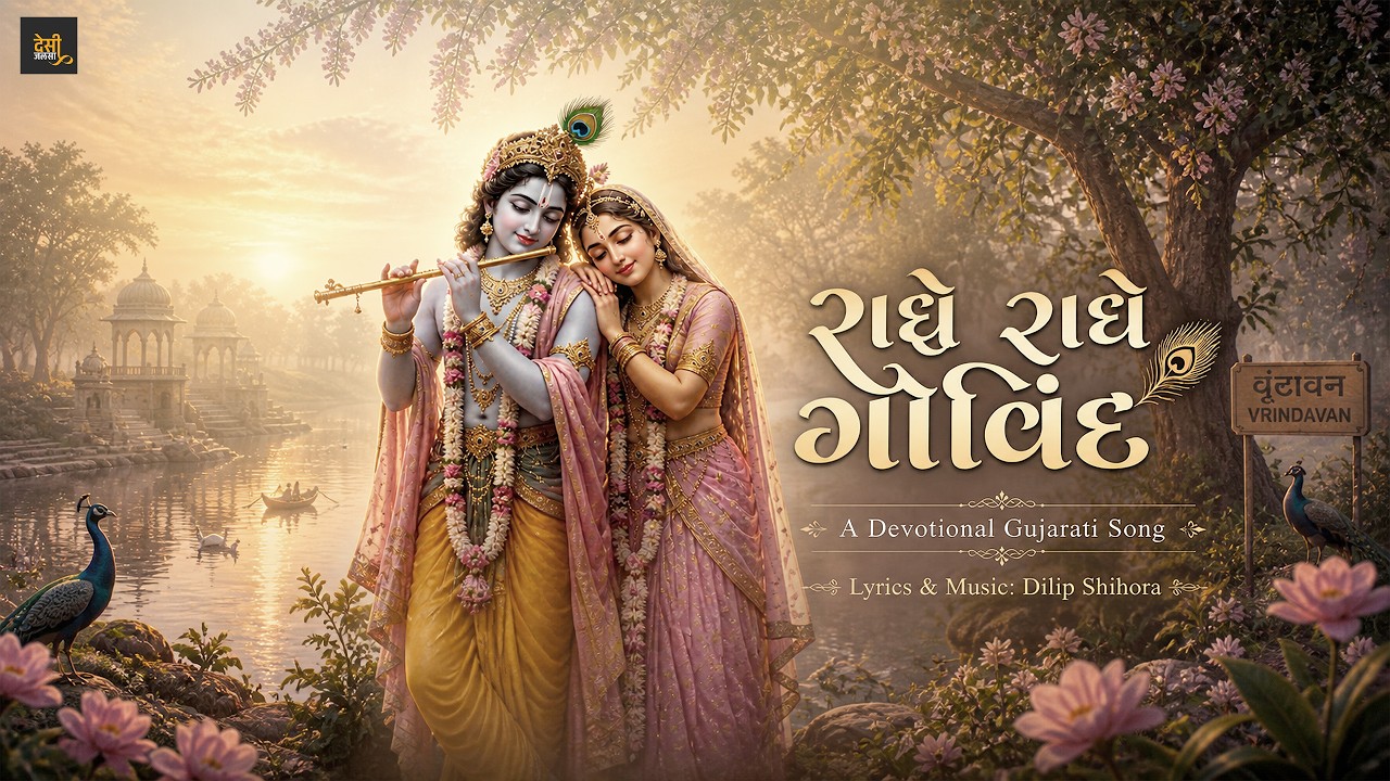 રાધે રાધે ગોવિંદ | Radhe Radhe Govind | Gujarati Krishna Bhajan 2026 | Dilip Shihora