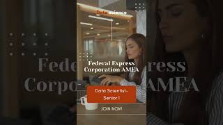 Data Scientist – Senior I | Federal Express Corporation AMEA #DataScienceJobs #DataScientist #fedex