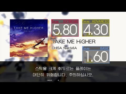 Gitadora TAKE ME HiGHER Extreme~Basic drum