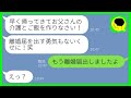 【LINE】気弱な嫁を追い出した姑から怒りの連絡「早く帰って家事と介護しろ!」→勘違い義母に〇〇を伝えると発狂...w