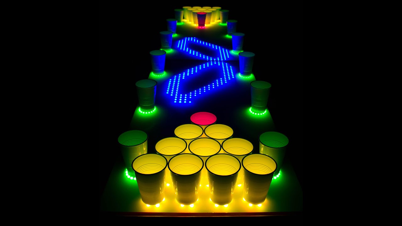 Baseliner table de Beer Pong Set audio