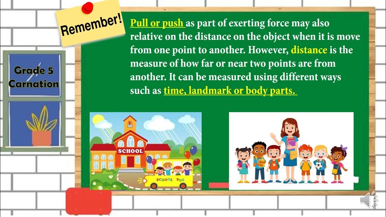 Science 5 Q3 Week 1 Measuring Motion in Terms of Distance and Time