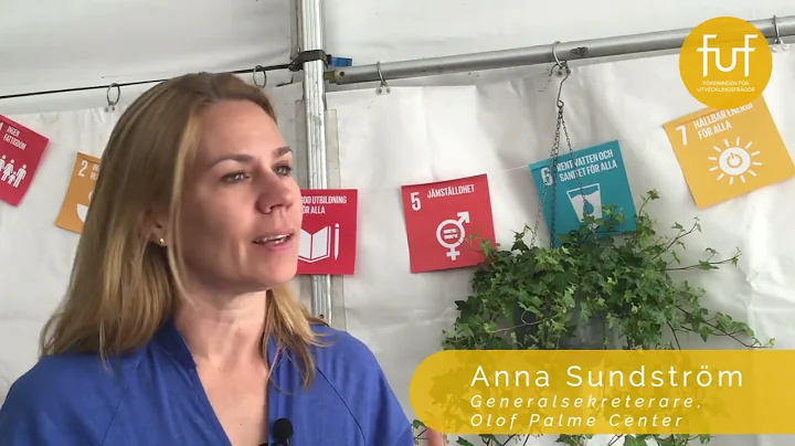 Almedalen 2022: Anna Sundstrm, Generalsekretera......