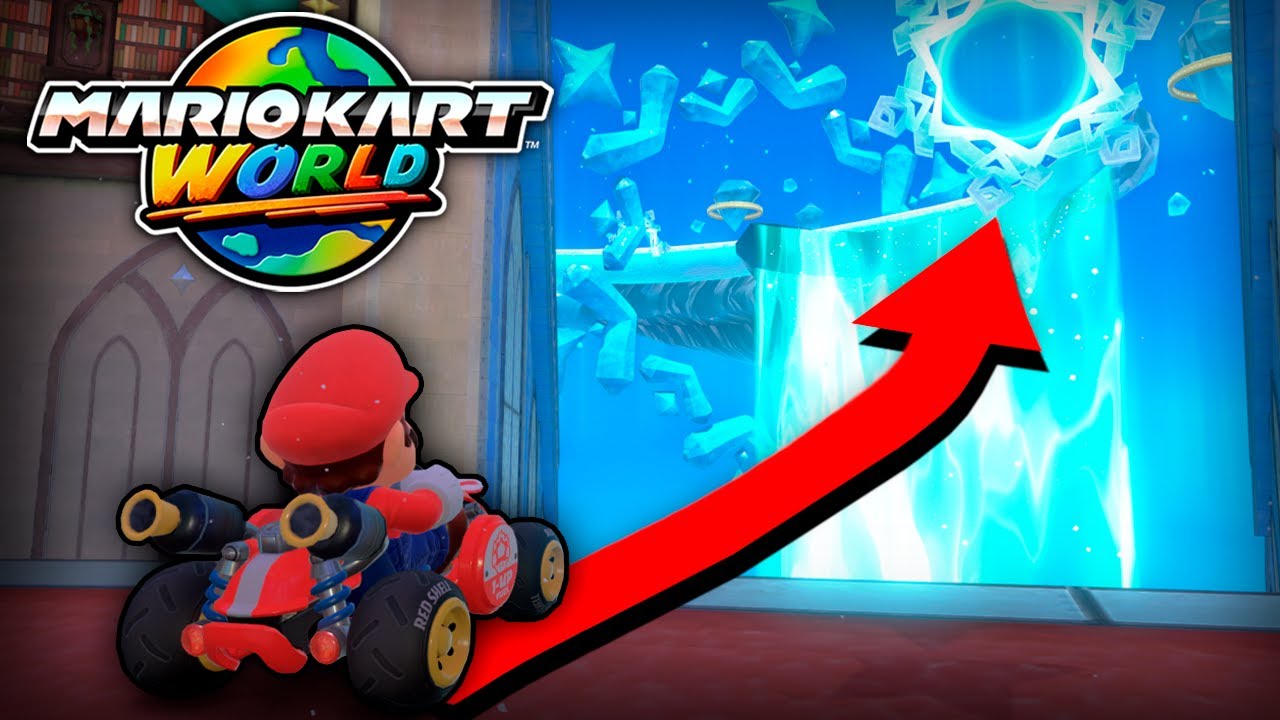 ¿Es posible terminar AL REVÉS... LAS PISTAS de Mario Kart World? (INVERSO)