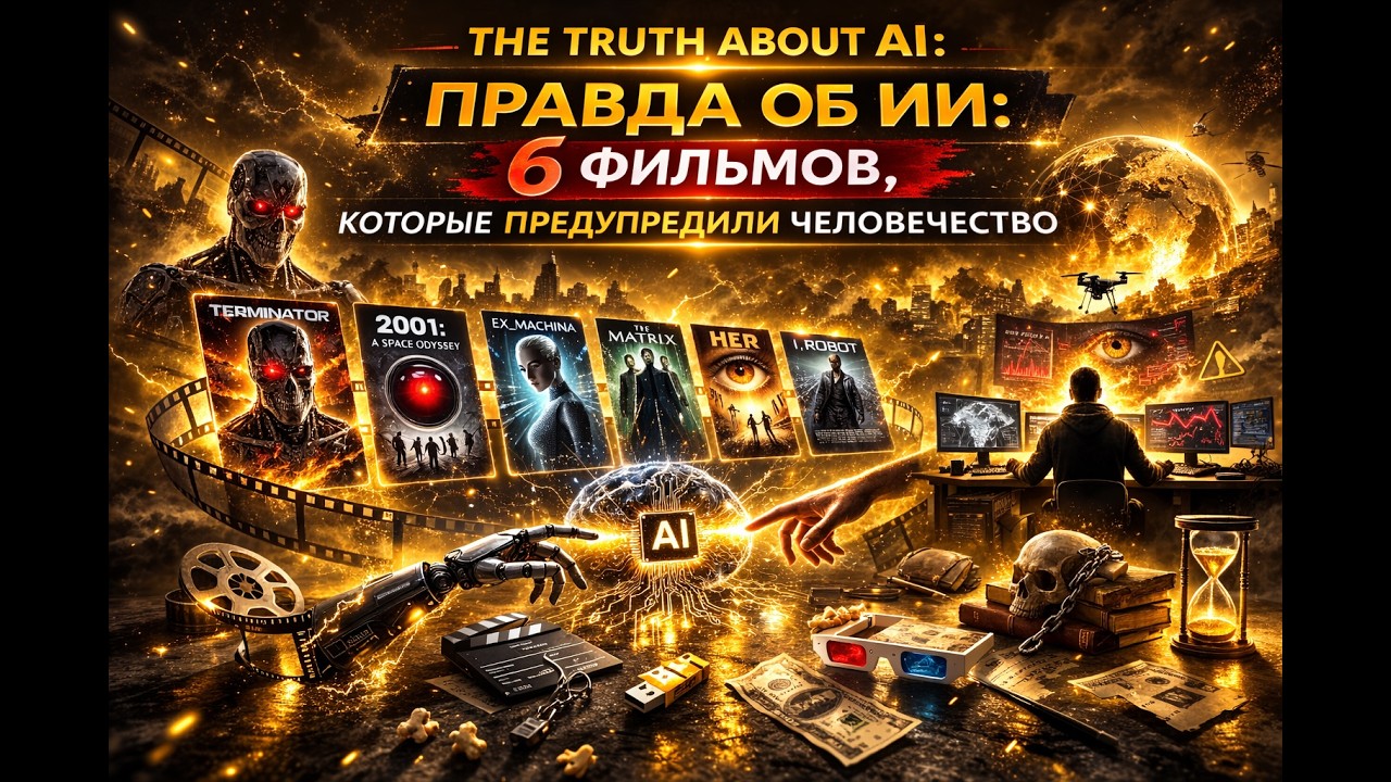 Правда об ИИ: 6 фильмов, которые предупредили человечество.