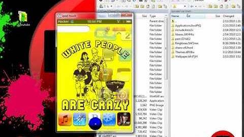 How to make a theme on iPod Touch / iPhone