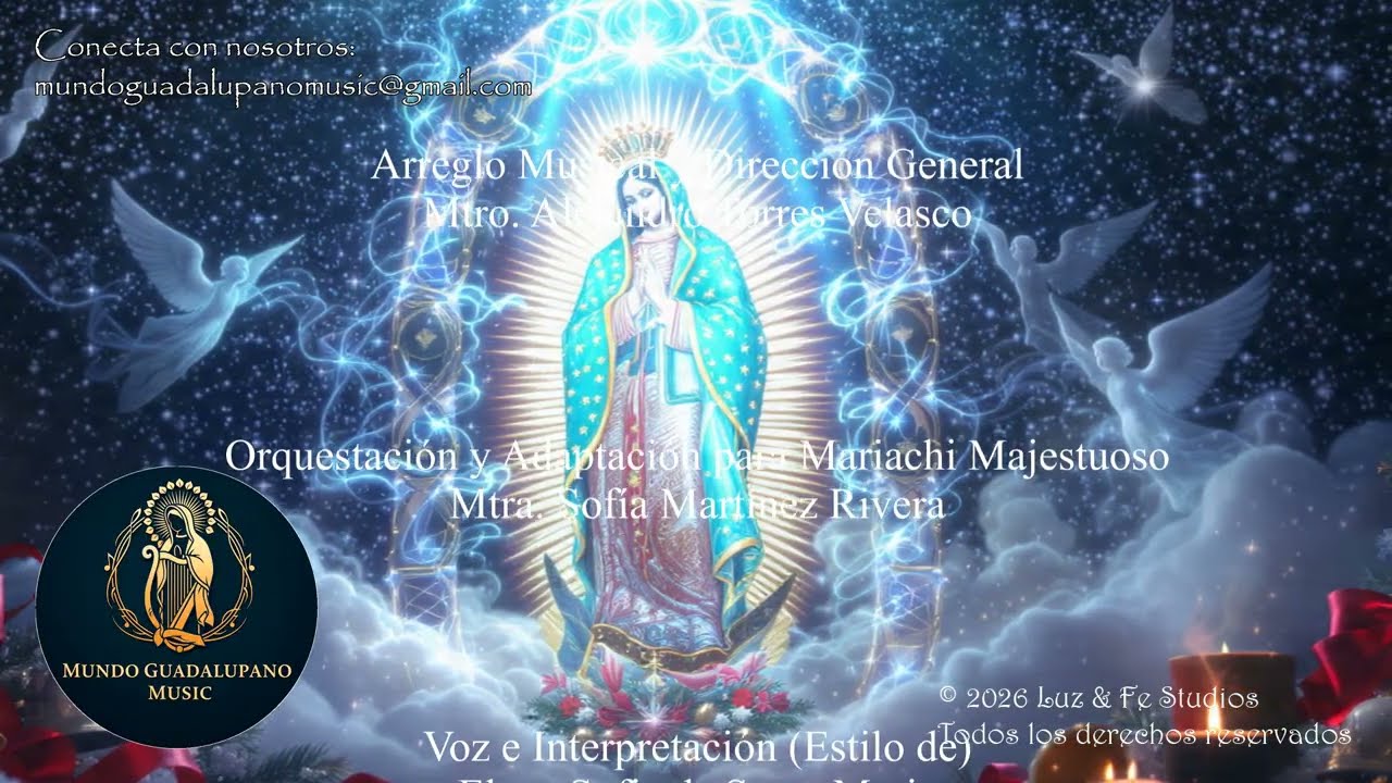 A MEDIANOCHE EN EL TEPEYAC | Mariachi majestuoso con coro femenino | Mundo Guadalupano Music