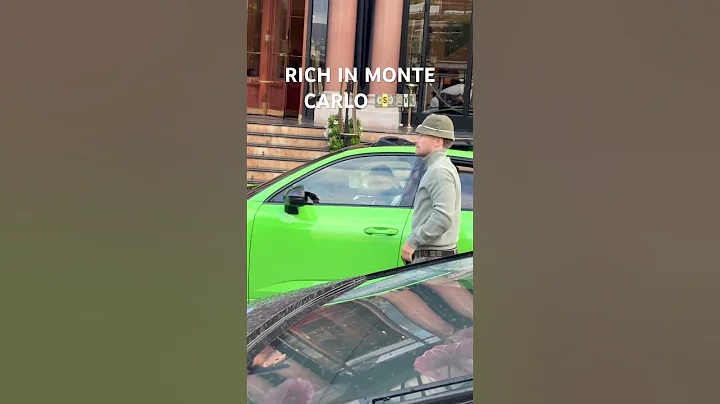 RICH IN MONTE CARLO 💵💴 #cars #luxury #monaco #money