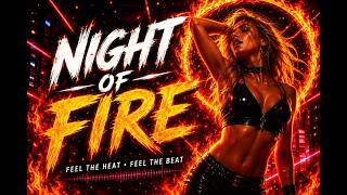 Download Lagu 🔥 NIGHT OF FIRE | 2000s Eurodance x Cyber Techno | High Energy Dance Music