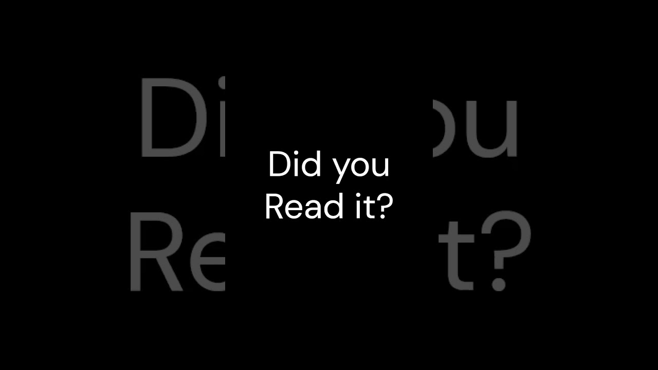 Can you read it? 