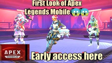 Apex Legends Mobile First look || Apex Legends Mobile Early access || Apex Legends Mobile gameplay