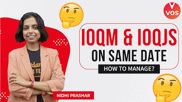 IOQM & IOQJS 2021-22 Exam On Same Date - HOW TO MANAGE??🤔 | Complete Strategy By Nidhi Ma