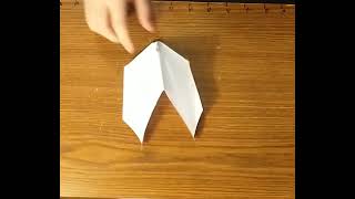 How to make the JetHawk paper airplane. (Best one yet)
