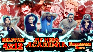 My Hero Academia - 4x12 Unforeseen Hope - Group Reaction