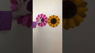 Making of the spinning flowers #art #tufting #flowers