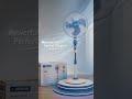 Oreva Corolla OPF-8002 Pedestal Fan | Powerful Air Delivery | Sanwariya Steel &amp; Electronics Surat