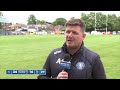 POST MATCH REACTION | Swinton Lions vs Rochdale Hornets - Betfred League One