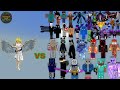 Clara the Judge vs Random Op Broken Bosses | Minecraft Bedrock | MobBattle | Part 2