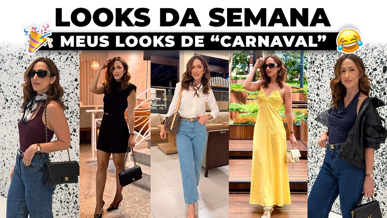 MEUS LOOKS DA SEMANA DE CARNAVAL
