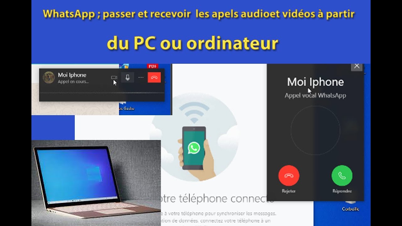WhatsApp : nouveau passer et recevoir les appels audio et vidéos à