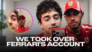Details Lewis Hamilton & Charles Leclerc Take Over Ferrari's Social Media! News