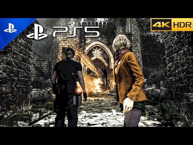 PS5) Resident Evil 4 Remake WILL BE INSANE  Realistic ULTRA Graphics  Gameplay [4K 60FPS HDR] 