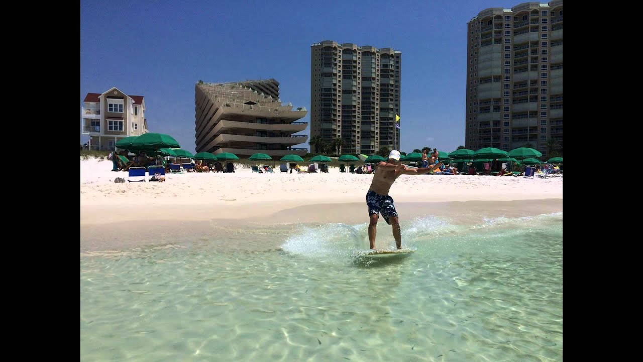 Skimboarding in Destin YouTube