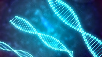 Free Footage - Abstract Loopable Background with rotating DNA