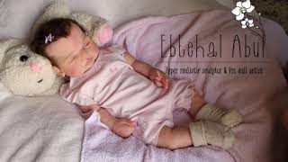 Full body silicone baby Melody by Ebtehal Abul دمية سيليكون شبه حقيقيه صناعة ابتهال ابل