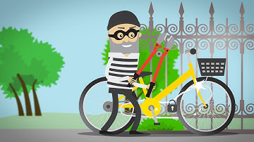 Lock Alarm - 2D character animated promotional video