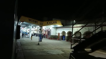 54531 UMB-KLK Passenger arriving at Kalka 7 minutes early