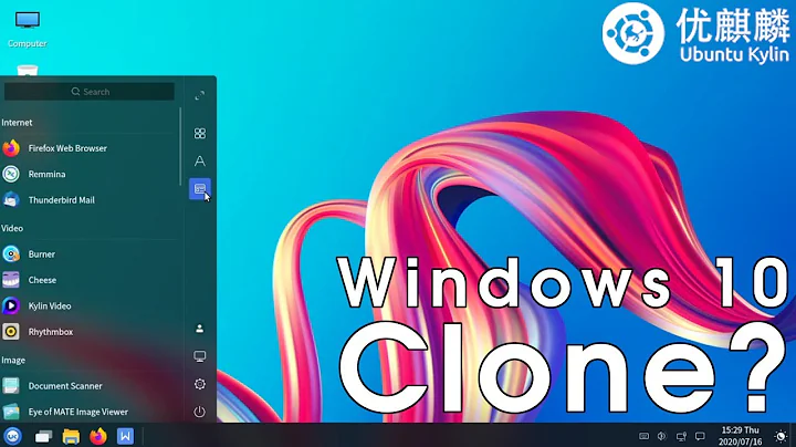 Linux WINDOWS 10 CLONE? - Ubuntu Kylin 20.04 Overview - DayDayNews
