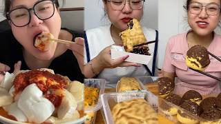 Mukbang food challeng new with real sound #d9mukbang #mukbang screenshot 4