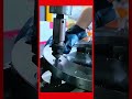 Flawless metal drilling precision.⚙️ #Metalworking #CNC #Machining