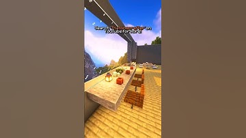 Bar table design in Minecraft! 🍸🔥✅ #minecraft #minecraftshorts #shorts