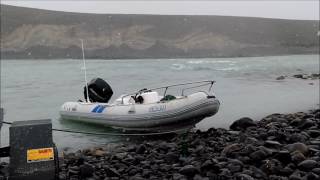 Bajando el Rio Santa cruz