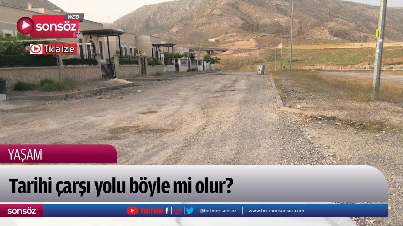 Tarihi &ccedil;arşı yolu b&ouml;yle mi olur?