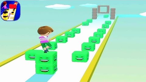 Cube Tower Stack 3D 😂 Walkthrough Gameplay All Levels Android, IOS