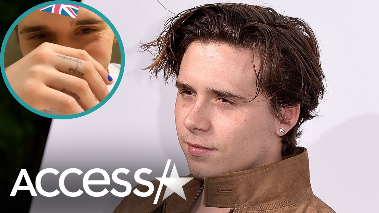 Brooklyn Beckham Shows Off New Tattoos Honoring All 3 Siblings